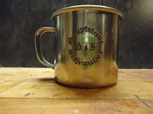 Kaffee Tasse aus Metal